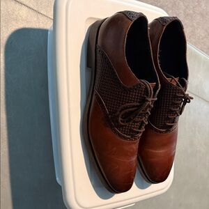 Men's Brown Leather Dress Shoes (Cole Haan)